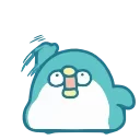 Blue Penguin emoji 👋