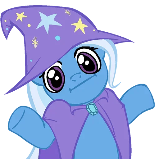 Blue Pony emoji 🤣