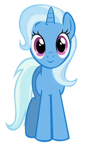 Blue Pony emoji 🙃