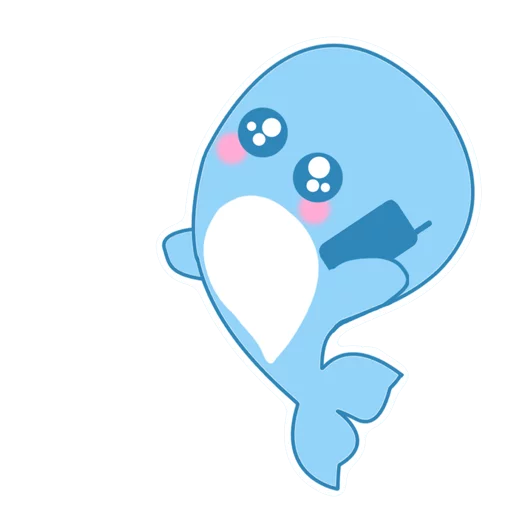 Blue Whale Challenge emoji 👋