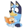 Telegram emojisi «Bluey | Блуи» 📖