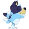 Telegram emojisi «Bluey | Блуи» 🏃‍♀️