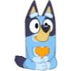 Bluey | Блуи emoji 🧡