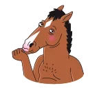 BoJack Horseman stiker 😘