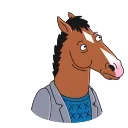 BoJack Horseman emoji 😬