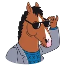 BoJack Horseman emoji 😎