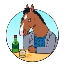BoJack Horseman sticker 😡