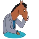 BoJack Horseman emoji 😢