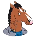 BoJack Horseman emoji 😏