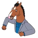 BoJack Horseman stiker 😉
