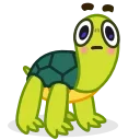 Эмодзи Bobby the Turtle 😨