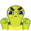 Bobby the Turtle emoji 😡