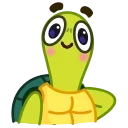 Bobby the Turtle emoji 💐