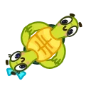 Bobby the Turtle stiker 🕺