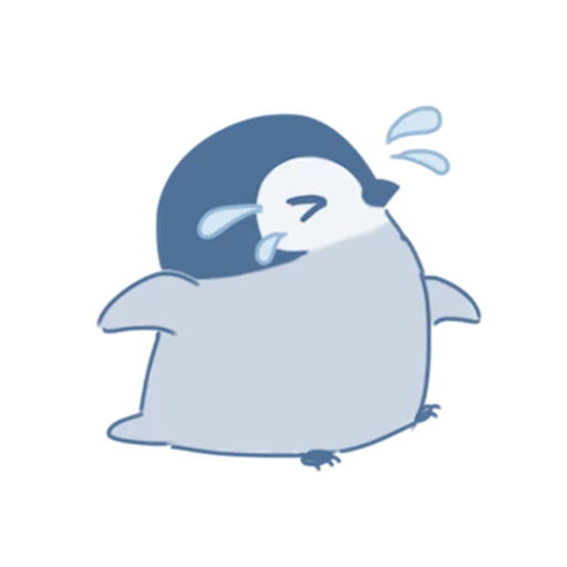 Bobo the Baby penguin by Lynol emoji 😭