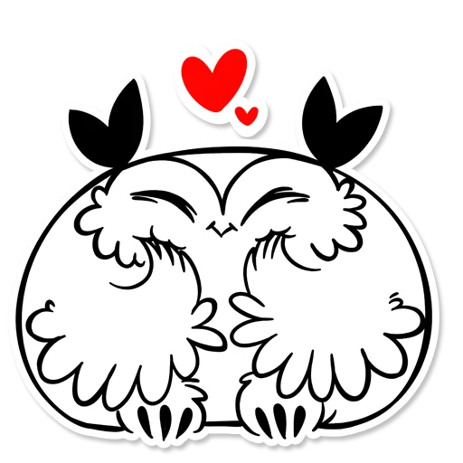 Boggart Owl stiker 💕