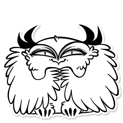 Стикер Boggart Owl 😈