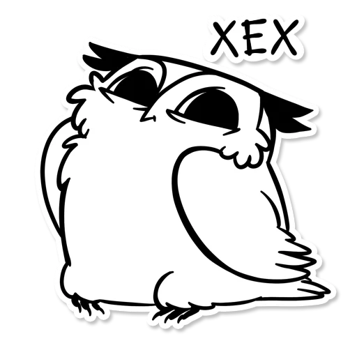 Boggart Owl stiker 😋