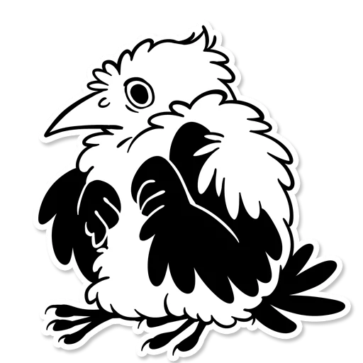 Boggart Owl stiker 💭
