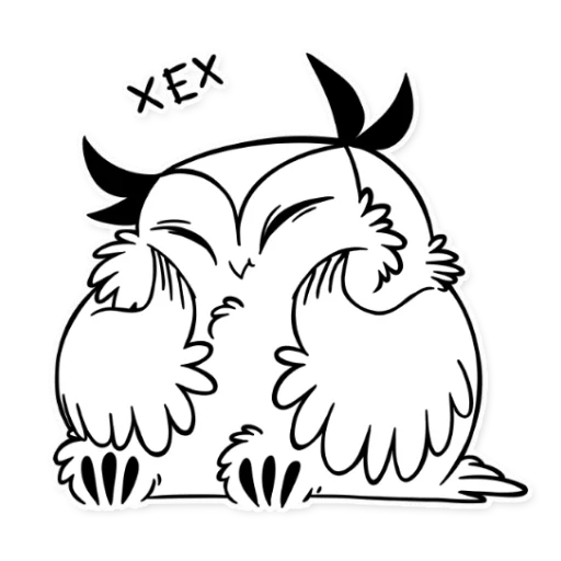 Boggart Owl stiker 😊