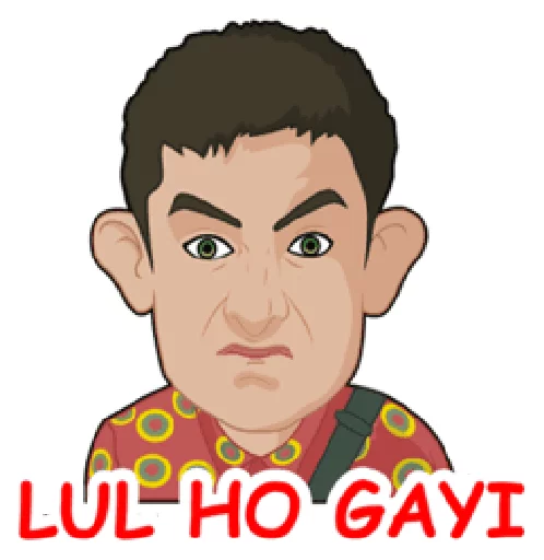 Telegram Sticker «Bollywood» 😵