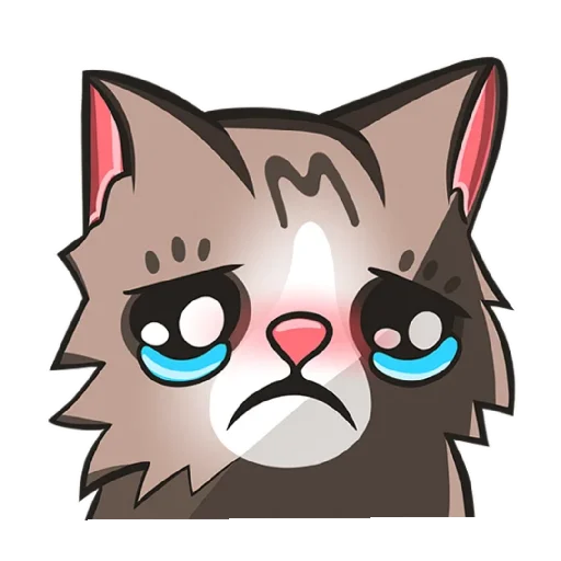 Telegram Sticker «Мемы с котиком» 😥