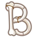 Эмодзи Bony Font Emoji 💀