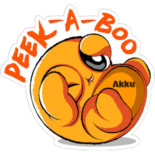 Telegram Sticker «Boo Love by (♥️Akku♥️)» 😜