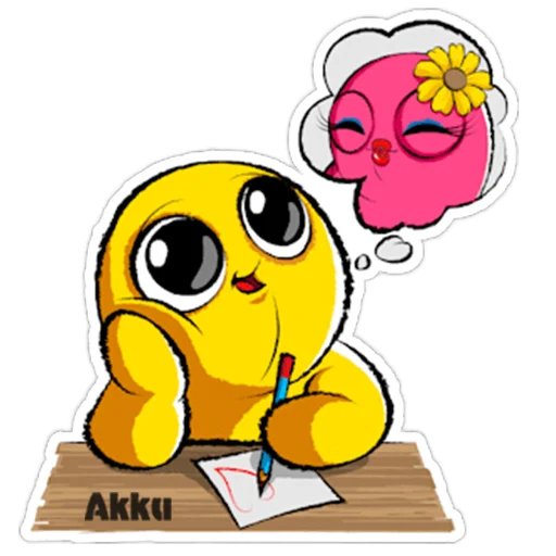 Boo Love by (♥️Akku♥️) emoji 🤔