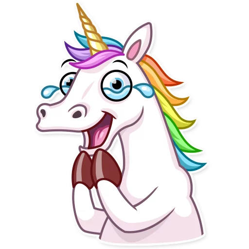 Telegram stickers Unicorn