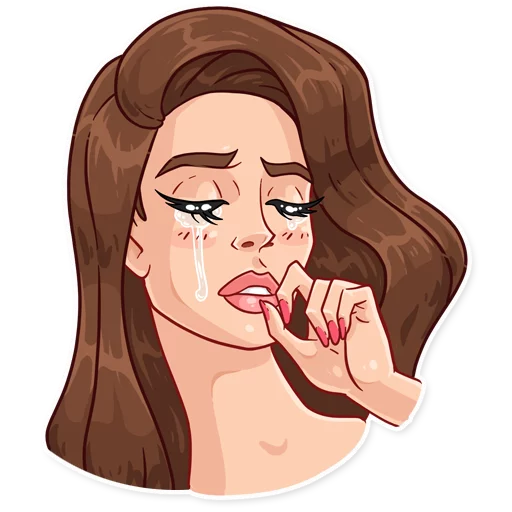 Lana Del Rey emoji 😭