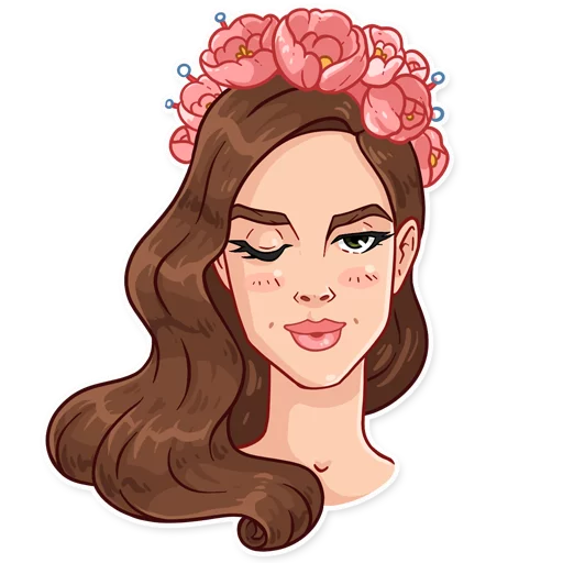 Lana Del Rey emoji 😜