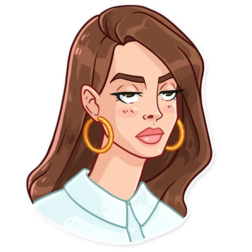 Lana Del Rey emoji 😒