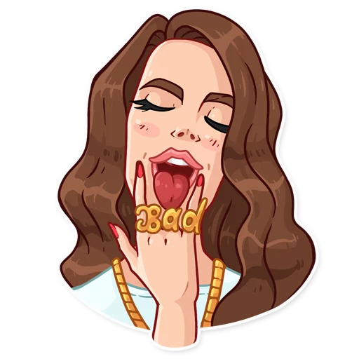 Lana Del Rey emoji 🤘