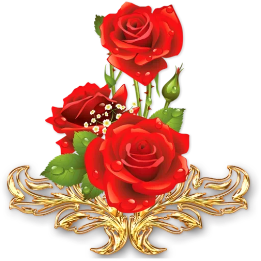Telegram stiker «Guldasta Flowers» 💐