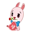 Bowtie Bunny emoji 🌹