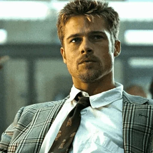 Brad Pitt emoji 😜