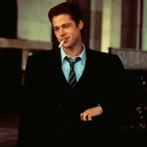 Brad Pitt emoji 😙