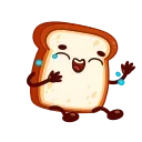 Емодзі Bread Toast 😂