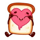 Емодзі Bread Toast 😘