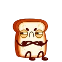 Емодзі Bread Toast 🤨
