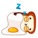 Bread Toast emoji 😴