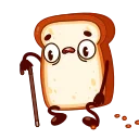 Емодзі Bread Toast 🧓
