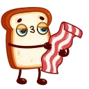 Bread Toast emoji 😘