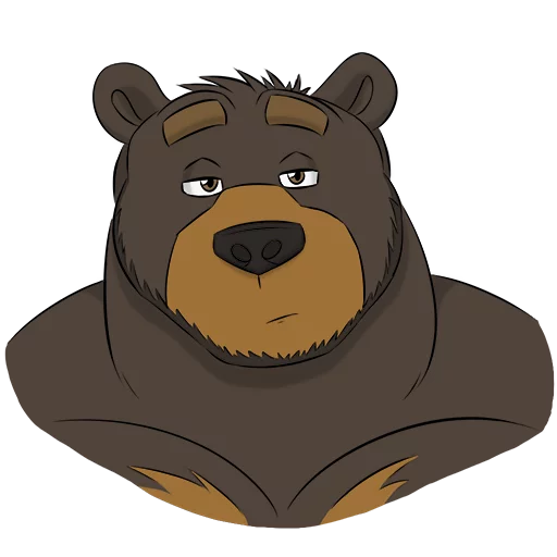Bresnan Bear by Ethan Costas stiker 😐
