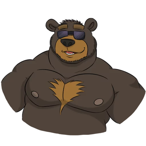 Bresnan Bear by Ethan Costas stiker 😎