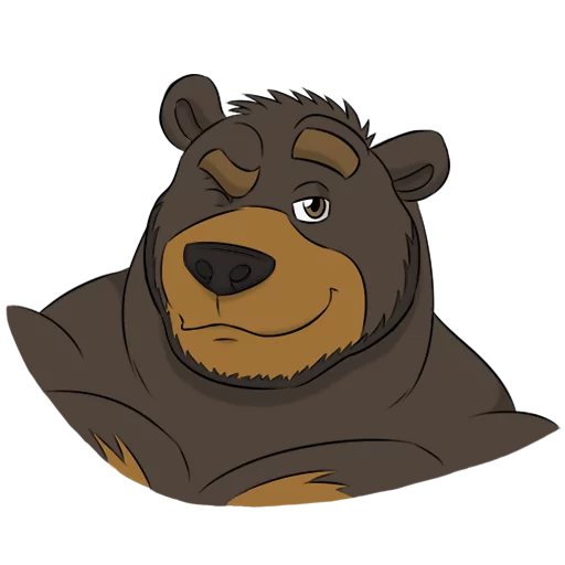 Эмодзи Bresnan Bear by Ethan Costas ?