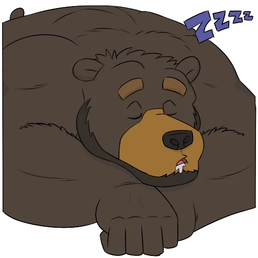 Bresnan Bear by Ethan Costas emoji 😴