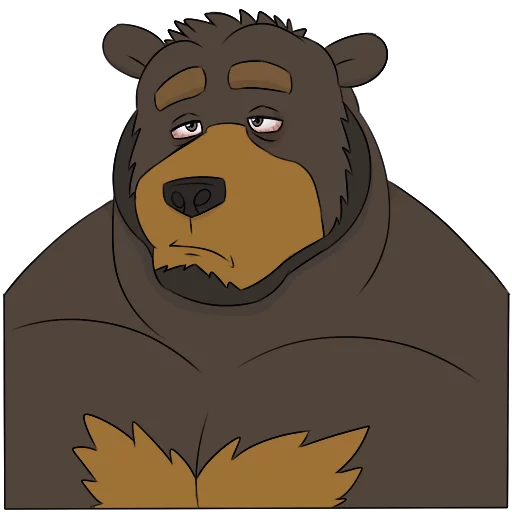 Bresnan Bear by Ethan Costas stiker 😞