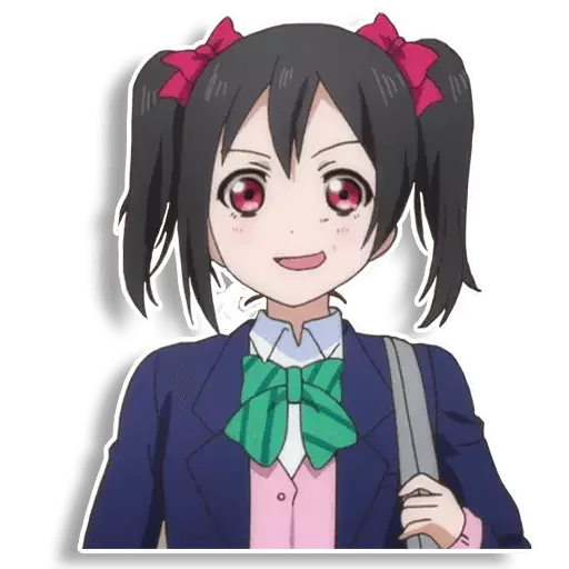 Емодзі Nico love live 😕